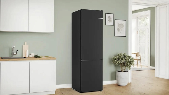 Psugiokatapsuktis Bosch KGN392XCF Brushed Black Anti-fingerprint C